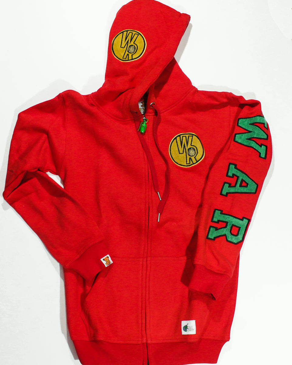 Adult “ War Ready Tank” Red Fleece Jumpsuit ( Top & Bottom )