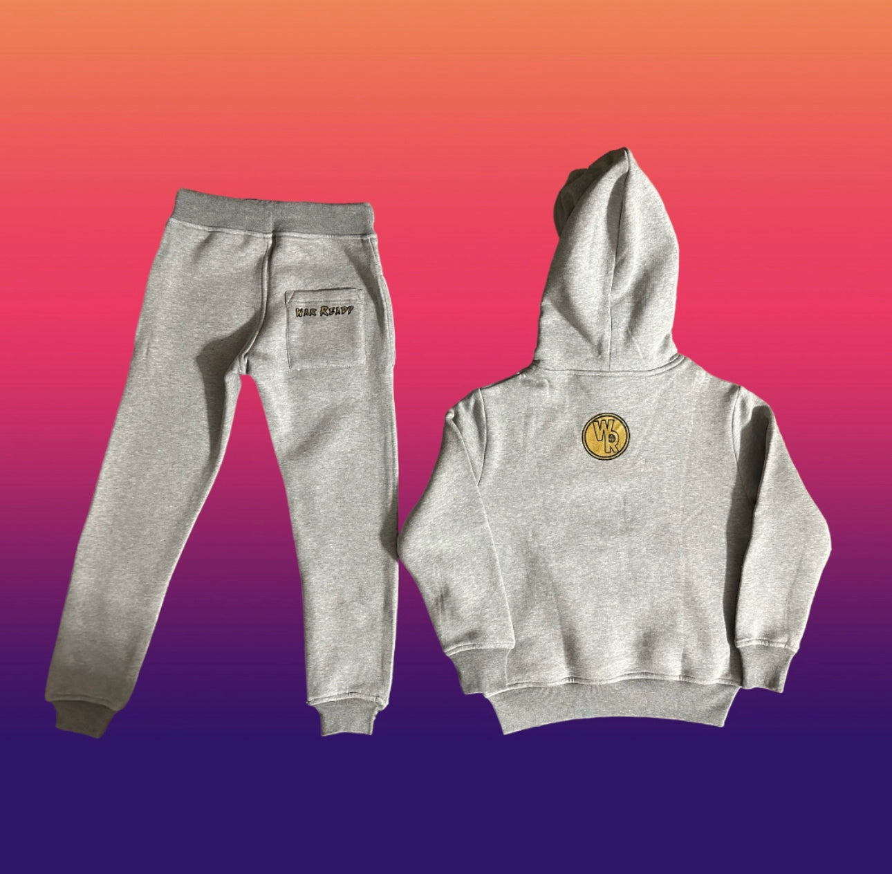 Youth Fleece Jumpsuit ( Hoodie & Bottom)