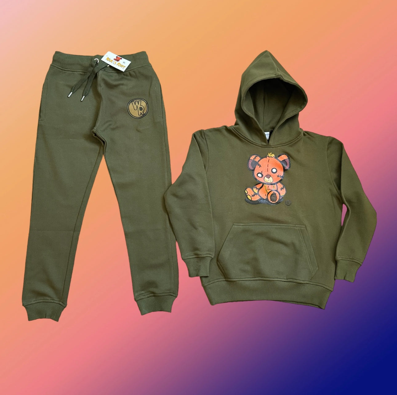 Youth Fleece Jumpsuit (Hoodie & Bottom)