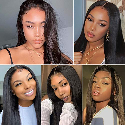 Brazilian Straight Front Lace Wig Human Hair