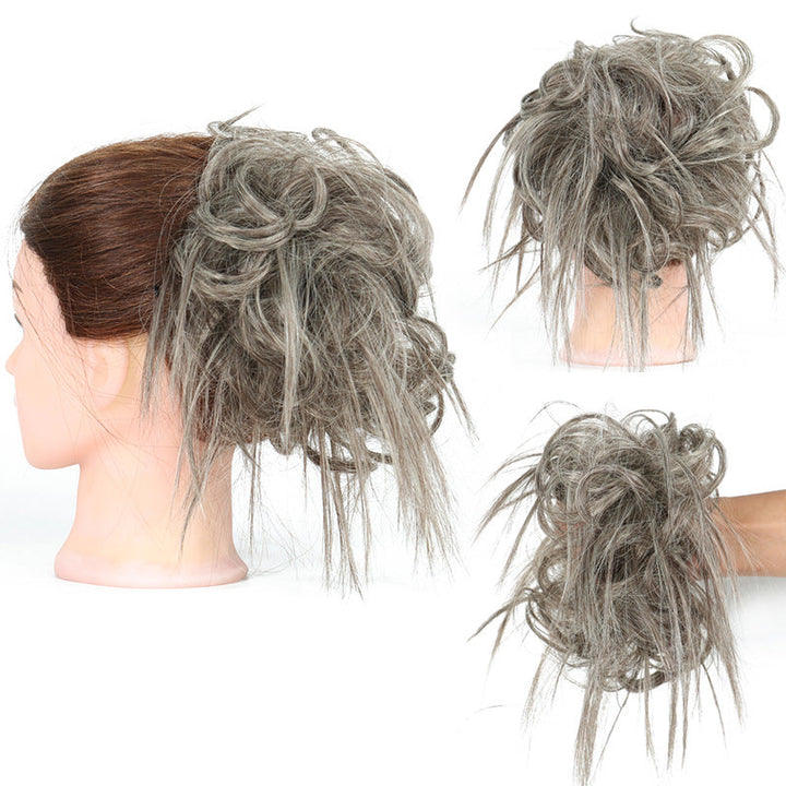 Rubber band chemical fiber wig ring