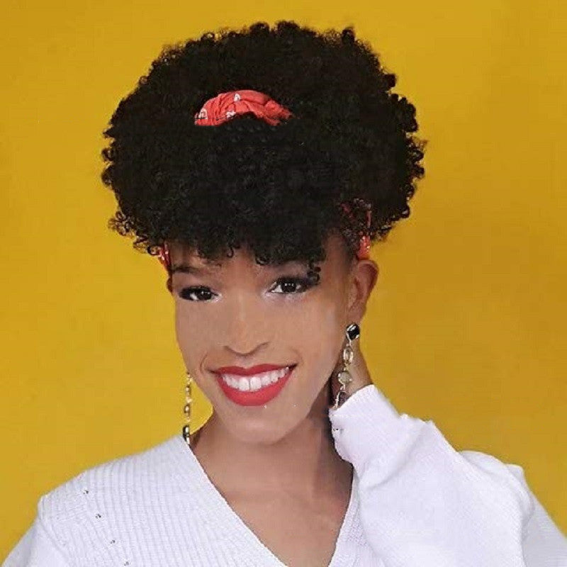 European and American short curly wigs