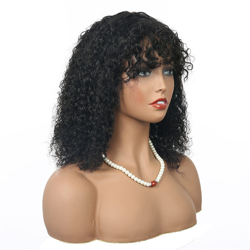 European and American Wigs Female Short Curly Hair African Small Curly Short Afro
