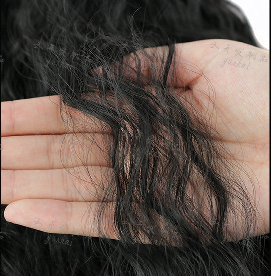 Wig Ladies Ponytail Long Curly Hair Bunch Corn Whisker Ponytail