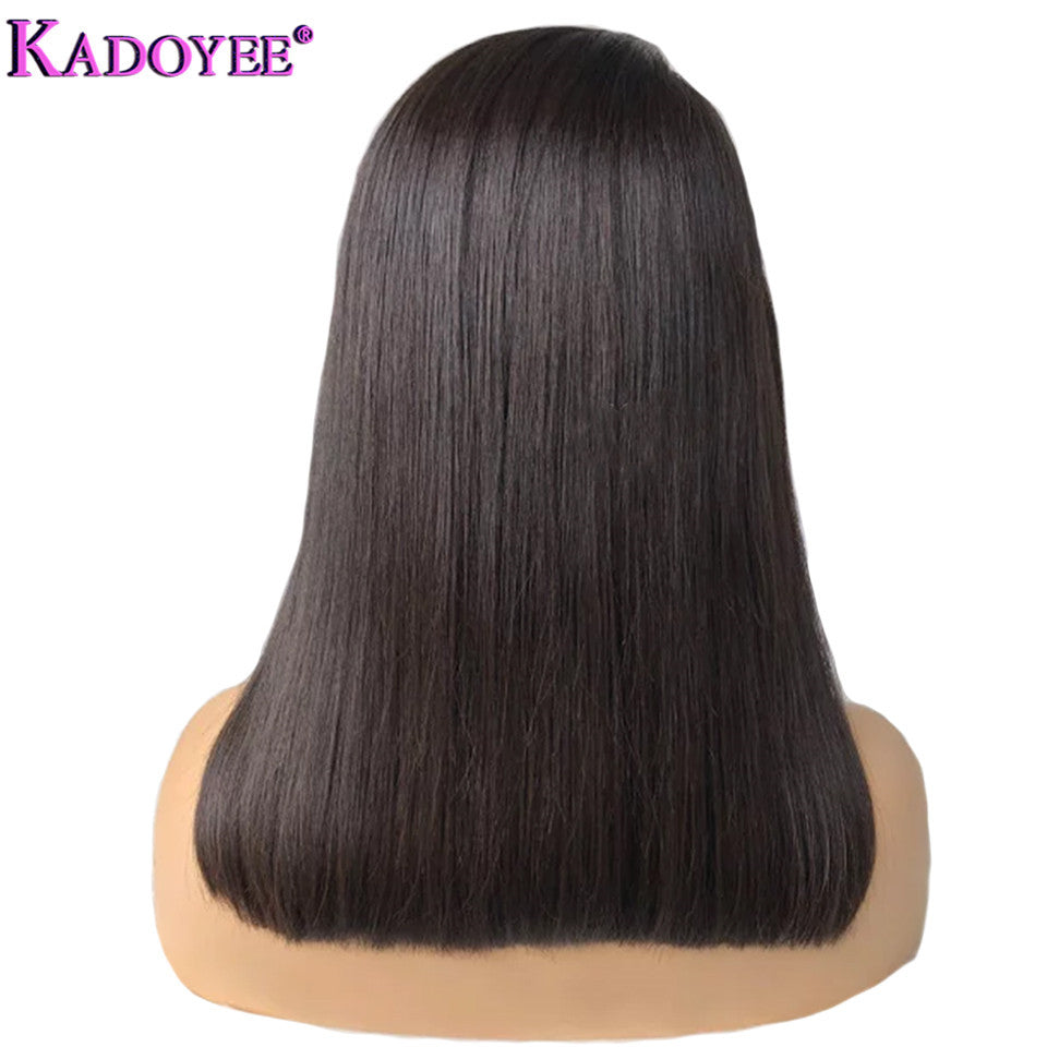 Europe, America, African Wigs,Female Human Hair Wigs, Front Lace Real Wigs