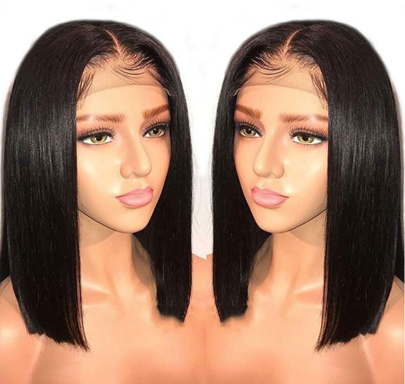European And American Wig Female Front Lace Lacewig Short Hair Chemical Fiber Headgear Fake