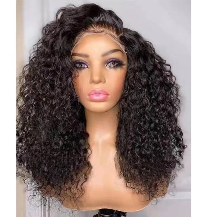Former Lace Wig European And American Wig Female Long Curly Hair