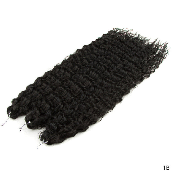 Chemical Fiber Water Ripple Crochet Curls Hair Extensions