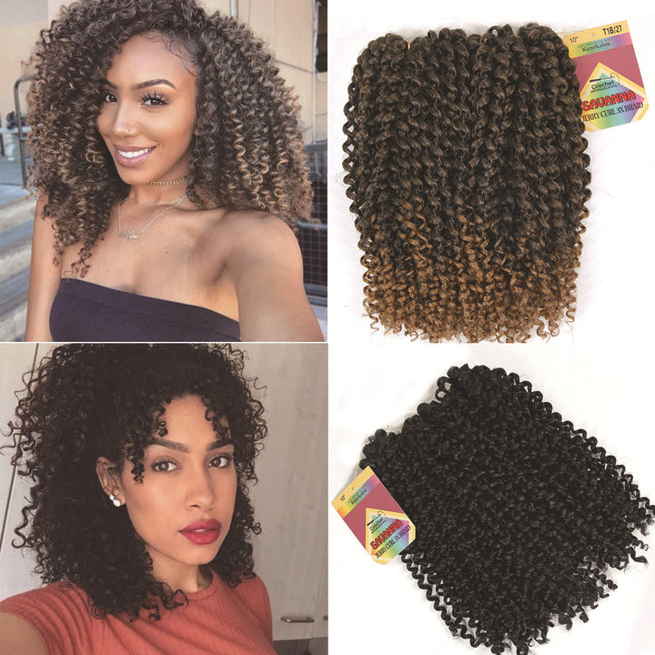 African hair extension crochet hair