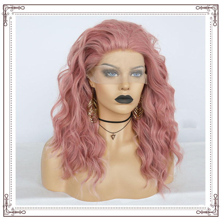 Front Lace Wig Chemical Fiber Headband