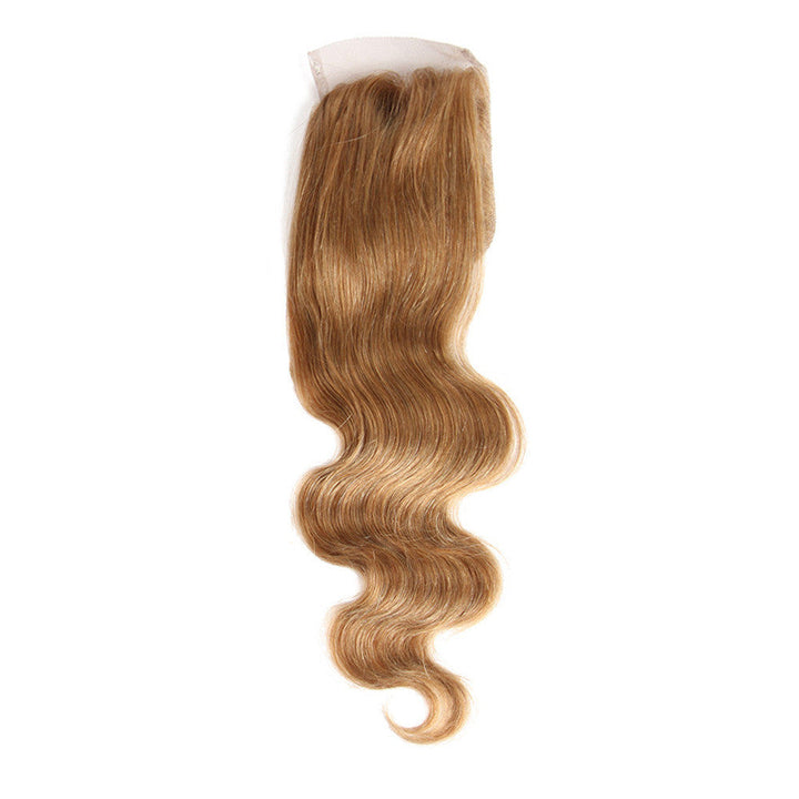 Front lace real wig