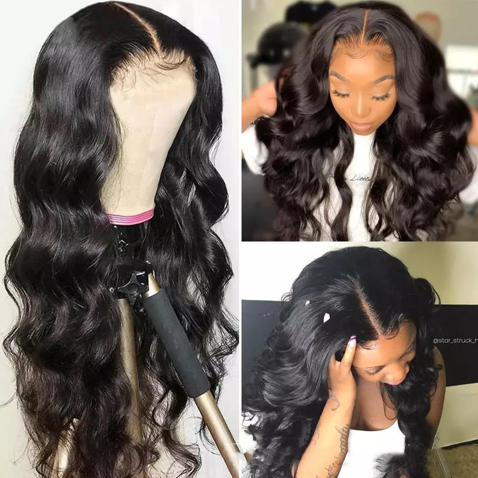 Body Wave Human Hair Lace Front Wigs