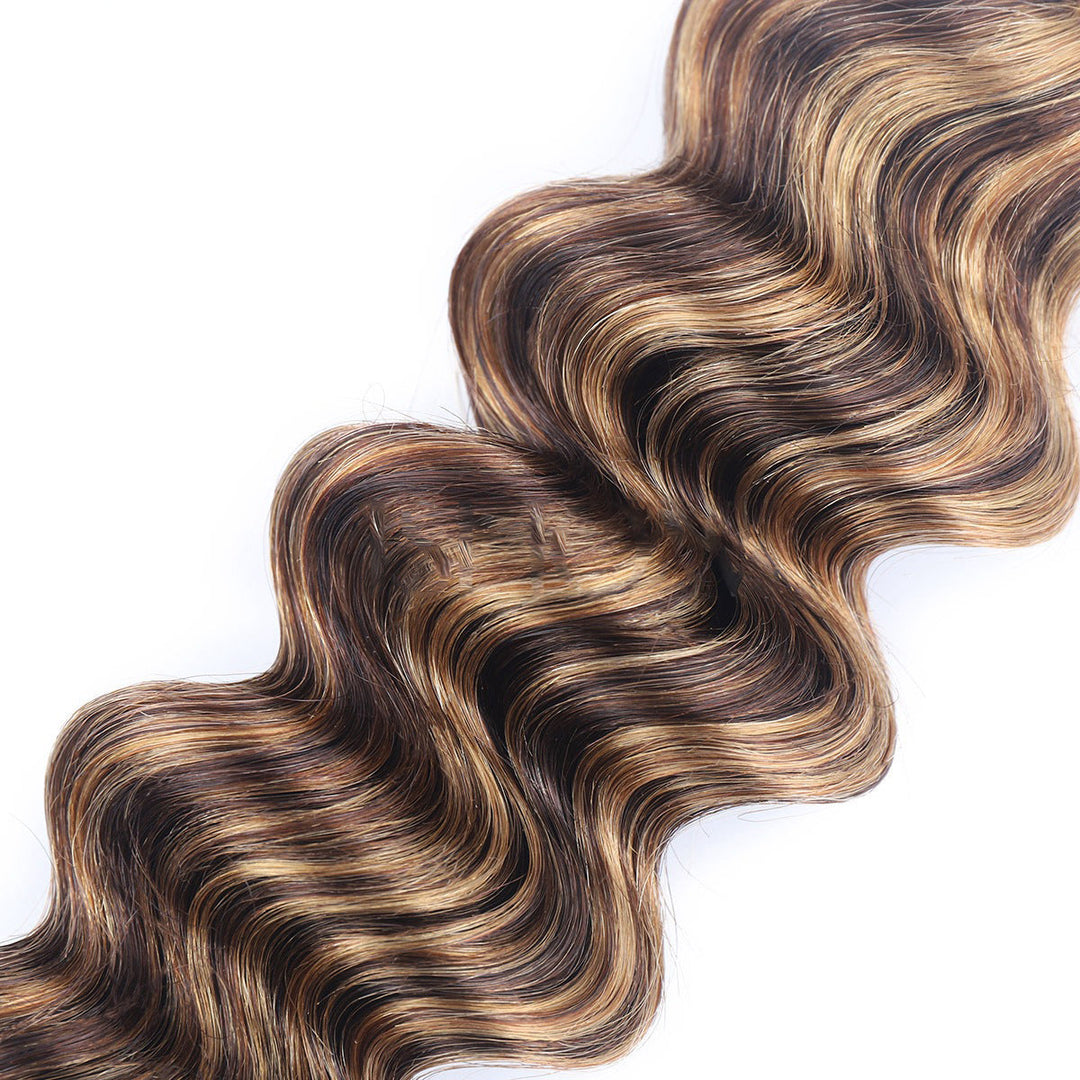Ladies Curly Wig Intercolor Curtain New Hair Curtain
