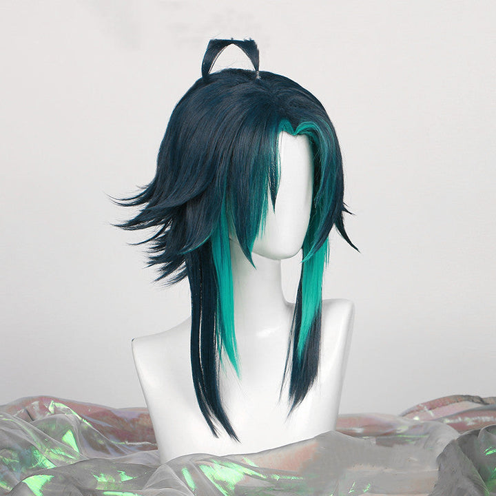 Cosplay Custom Long Fake Hair Accessories Props Male Wig