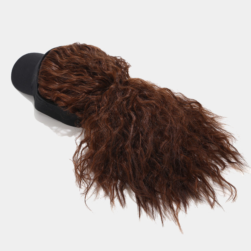 High Horsetail Wig Baseball Cap