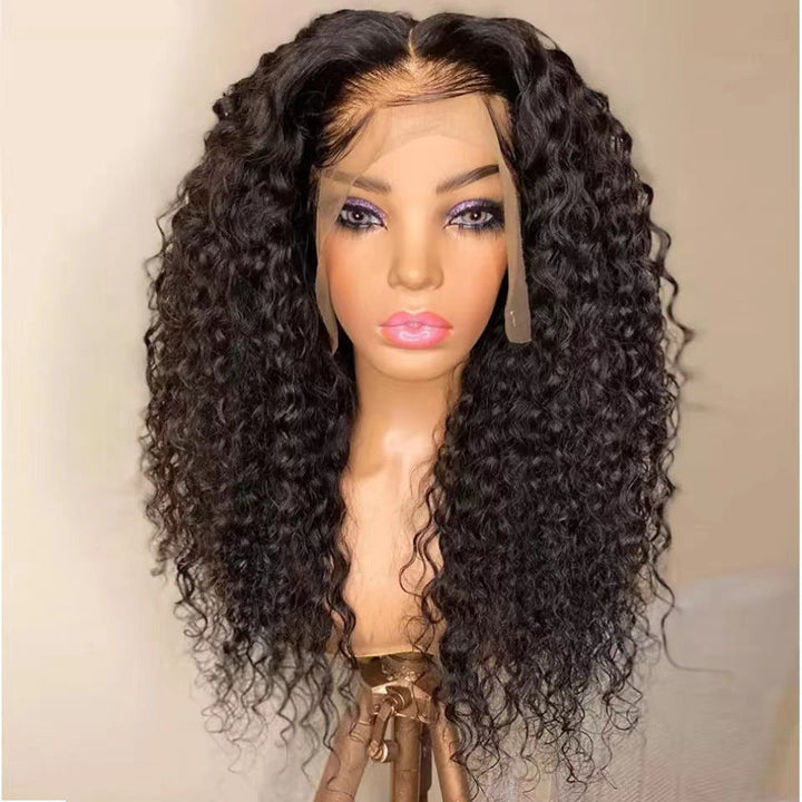 Former Lace Wig European And American Wig Female Long Curly Hair